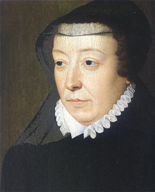 François Clouet: Portrait de Catherine de Médicis