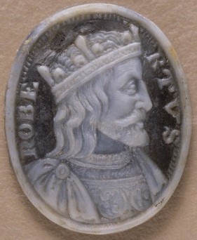 Robert II le Pieux d'après un camée des environs de 1630 (BNF)