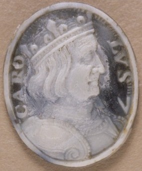Charles VII d'après un camée des années 1630