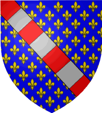 Armoiries de Louis Ier d'Evreux (dessiné par "Odejea" pour Wikipédia)