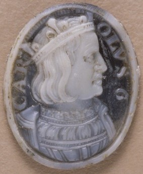 Charles VI le Fol d'après un camée des années 1630