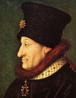 Philippe II le Hardi de Bourgogne, âgé (mort en 1404)