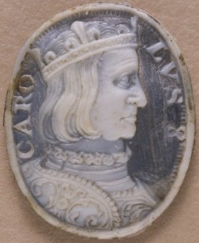 Charles VIII d'après un camée des années 1630