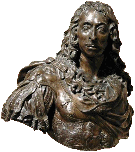 Le Grand Condé sculpté par Antoine Coysevox