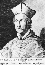 Portrait gravé du Cardinal Francesco Barberini