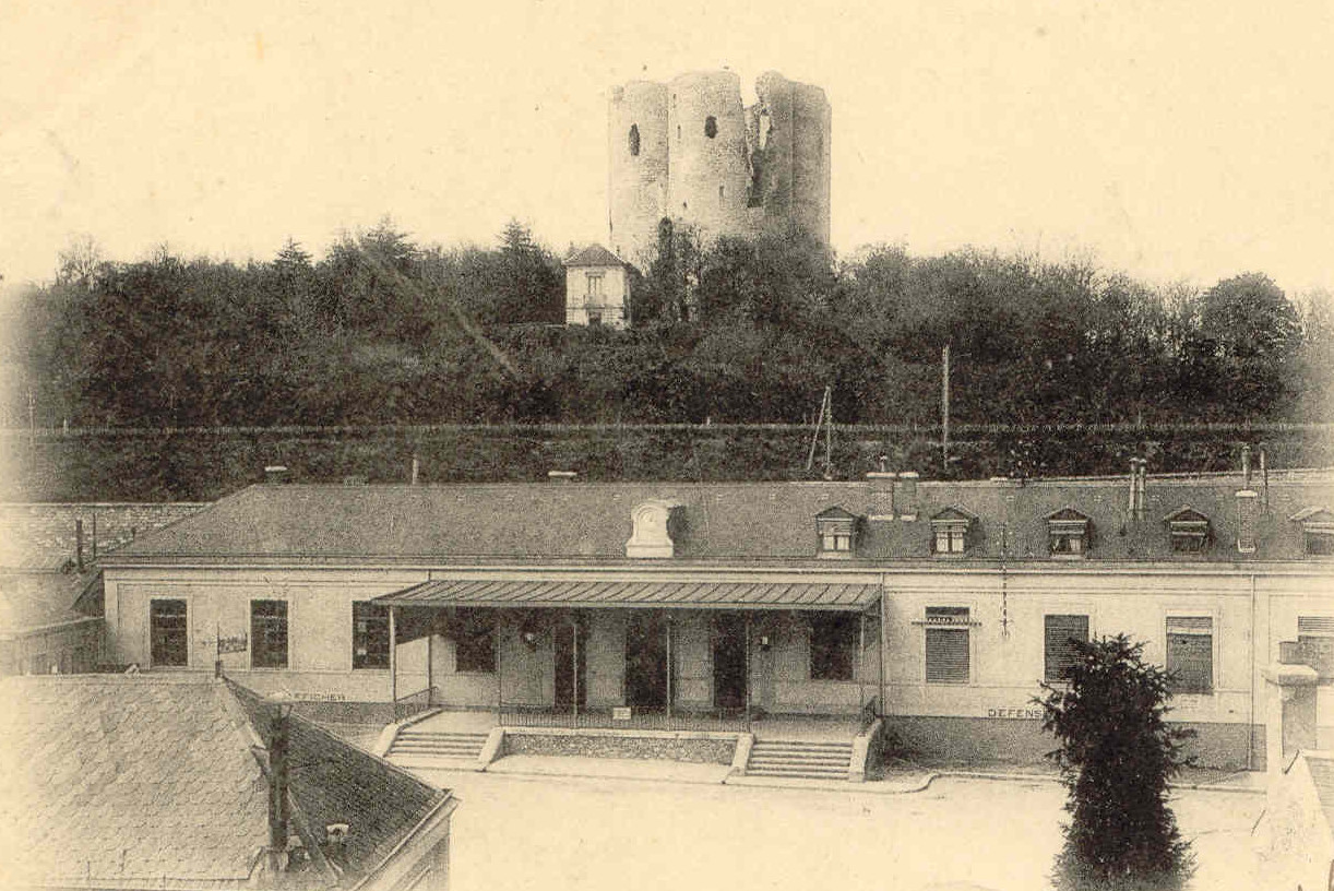 La gare d'Etampes en 1901 (cliché de Louis-Didier des Gachon n°170)
