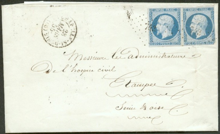 Courrier de 1855