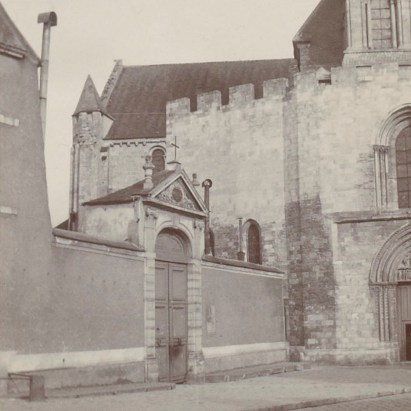 L'Hôtel-Dieu d'Etampes en mars 1902