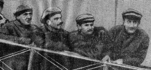 Bellot, Ténaud, Morin et Borgnis (novembre 1910)