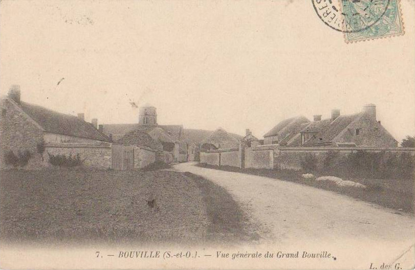 Le Grand Bouville vers 1902 (cliché de Louis-Didier des Gachons)