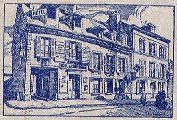 Vignette représentant l'Hôtel du Grand-Courrier