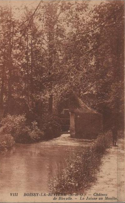 Le moulin à Boissy-la-Rivière