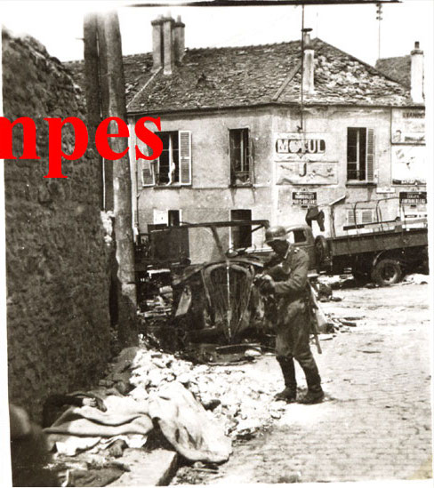 Saint-Pierre d'Etampes au 15 juin 1940