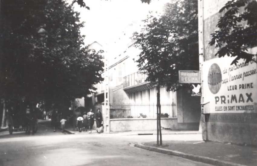 Cliché pris par un fantassin allemand en juin 1940