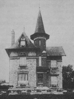 La villa La Tour avant le bombardement