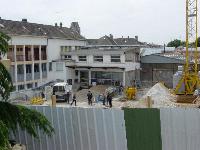 Le chantier avenue de la Libération (23 mai 2003)