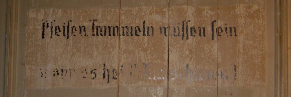 Château de Longuetoise: Inscription allemande