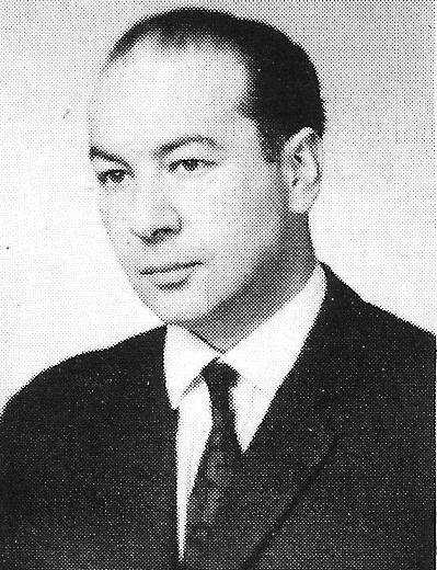Gabriel Barrière, maire d'Etampes en 1968