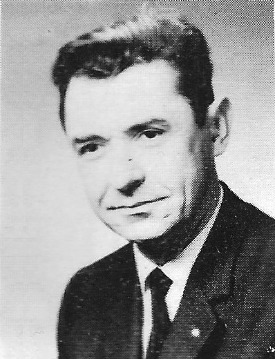 Vincent Granier, second adjoint au maire d'Etampes en 1968