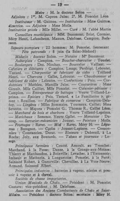 Annuaire des quatre cantons (Abeille d'Etampes, 1930)