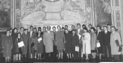 1957-1958 Elèves allemands au collège