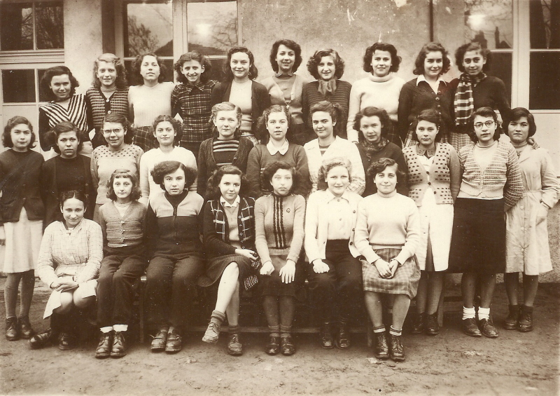 Cours Complémentaire en décembre 1950 (école Saint-Pierre d'Etampes)