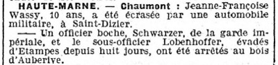 Le Petit Journal du 14 août 1918