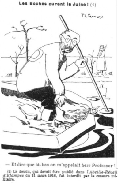 Caricature de mars 1916