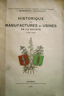Historique des Manufactures et Usines de la Société (1920)