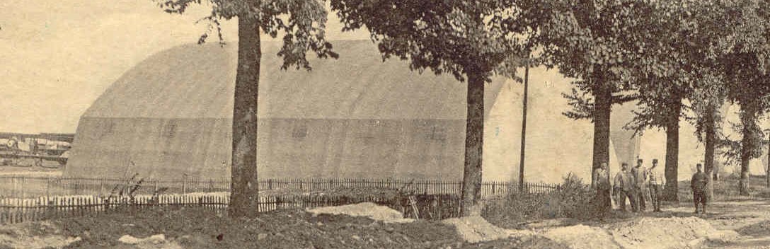 Bessonneau à Villesauvage sur une carte Rameau de 1918