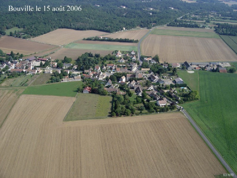 Vue aérienne du Petit Bouville (cliché de 2006)