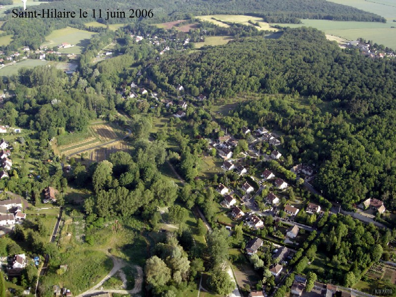 Vue aérienne de Saint-Hilaire n°3 (cliché de 2006)
