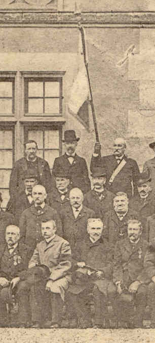 Anciens combattants étampois de 1870 (vers 1905)