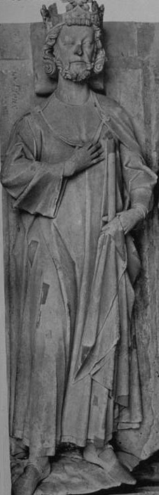 Gisant de Robert II le Pieux à la Basilique Saint-Denis