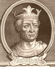 Robert II le Pieux (gravure de l'Ancien Régime)