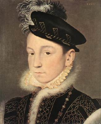 Portrait de Charles IX par François Clouet
