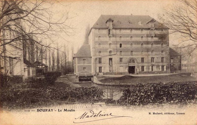 Bouray (carte postale Mulard n°110: Le Moulin)