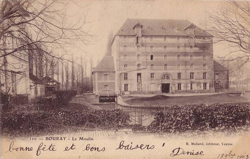 Bouray (carte postale Mulard n°110: Le Moulin)