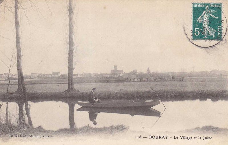 Bouray (carte Carte postale Mulard n°118: Le Village et la Juine