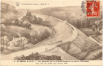 Vue générale de la Grande Rampe (lithographie de Champin, 1845)