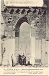 Ruines de l'église Sainte Croix en 1895
