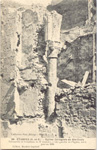 Ruines de l'église Sainte Croix en 1895