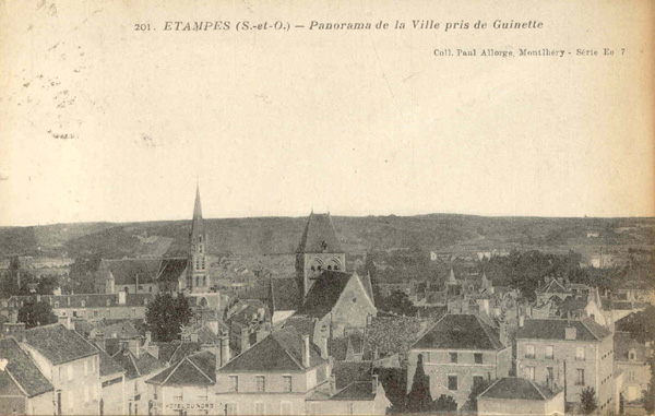 Panorama de la Ville pris de Guinette