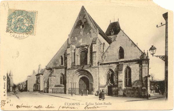 Saint-Basile d'Etampes, sur l'ancienne RN 20