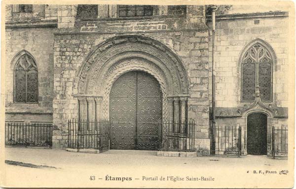 Portail de l'église Saint-Basile (Berthaud Frères n°43)