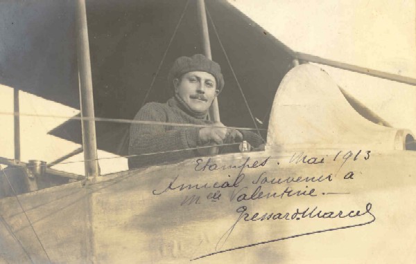 Marcel Gressard à Etampes en mai 1913