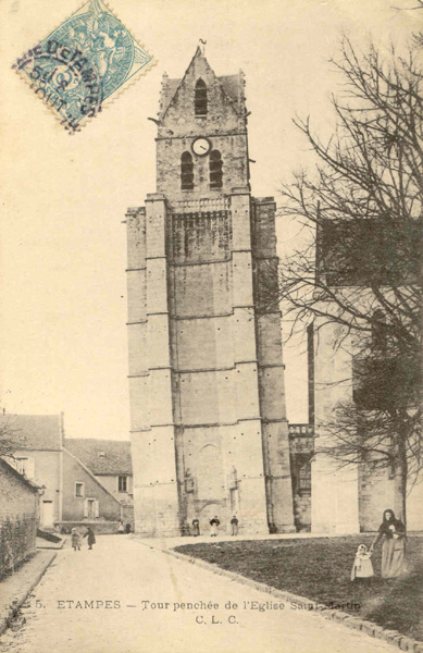 La Tour penchée de Saint-Martin (carte postale CLC n°5)