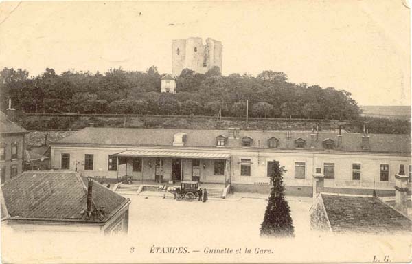La Gare d'Etampes vers 1903