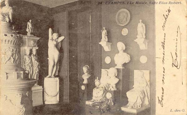 Les collections du Musée en 1903