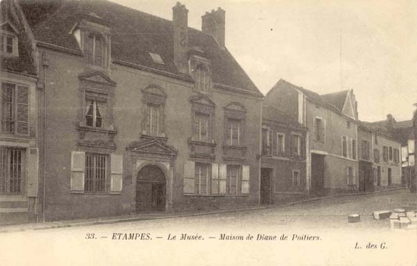 La maison dite de Diane de Poitiers en 1903